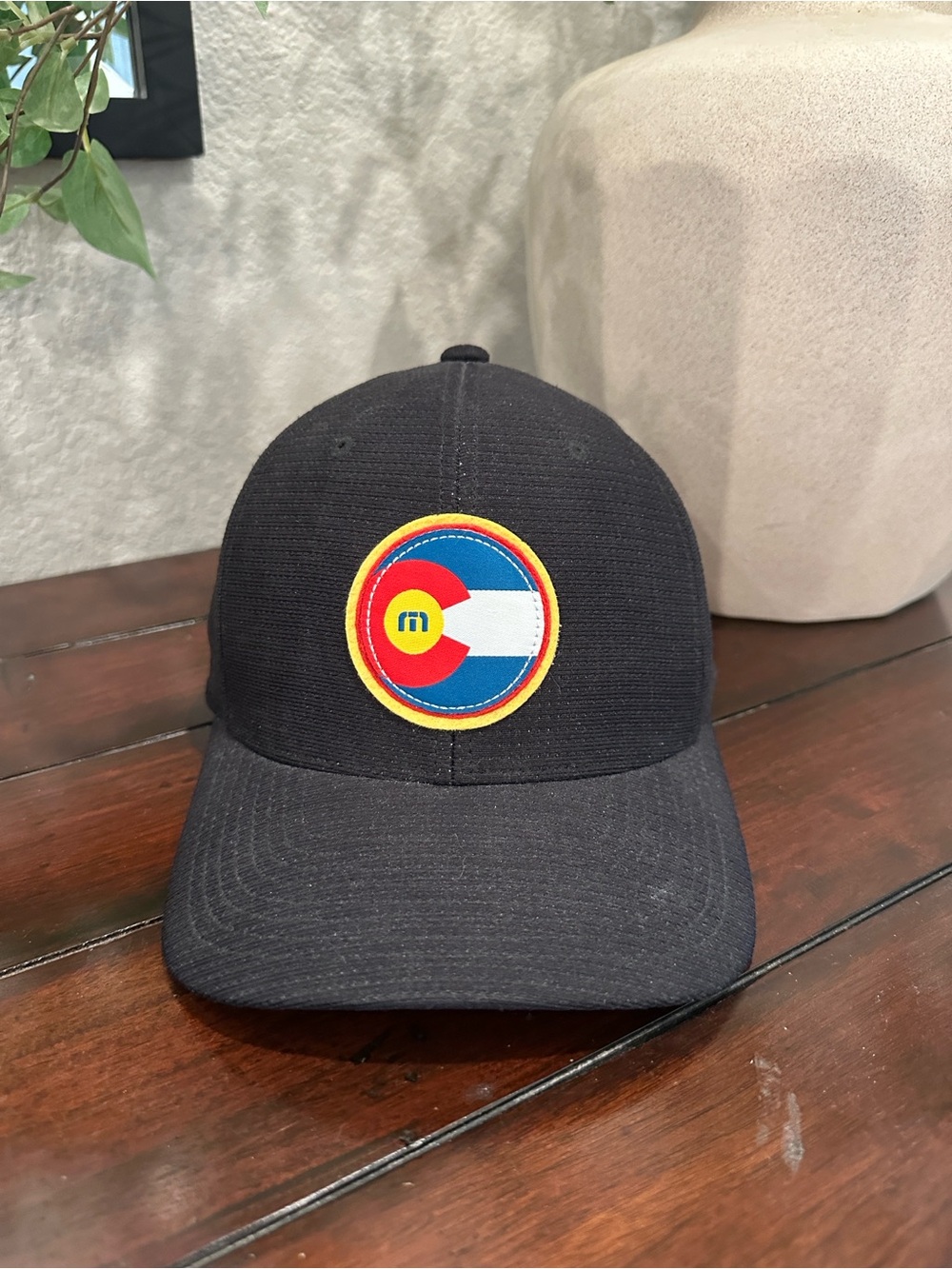 Black Baseball Cap with Colorado Patch - Home Accents